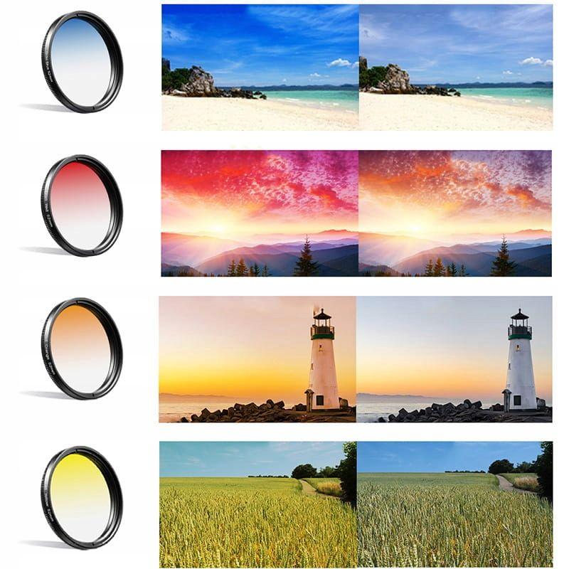 Wpływ filtrów na kolorystykę